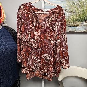 Maurices  fall pallet Paisley print size 4x